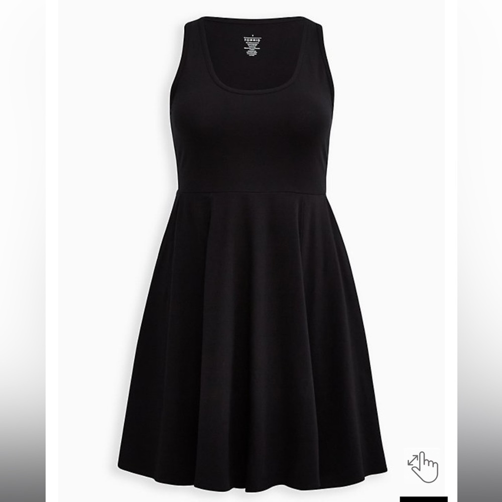 Torrid Mini Foxy High Neck Skater Dress